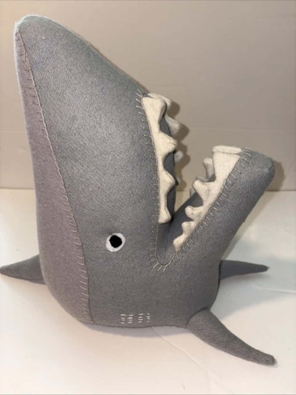 Pillowfort Gray Shark Head Plush Wall Decor Target